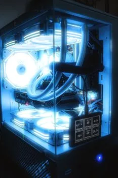 Coolman Spectra LCD mATX Case White