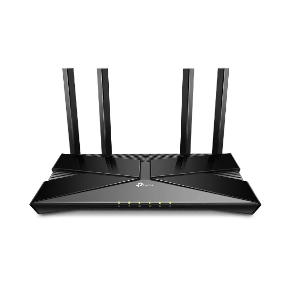 TP-Link Archer AX23 Router AX1800 Dual-Band 2.4GHz/5GHz WiFi-6 4-Antenna 4-Ethernet Port 1-WAN Port Gigabit 10/100/1000 Black