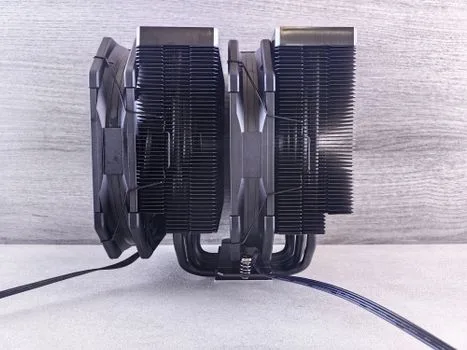 MMA VM600 CPU Cooler Dual Fan Black