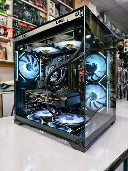 YGT V300 Cube mATX TG Case Black